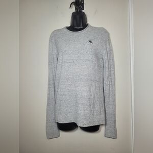 Abercrombie & Fitch Waffle Knit Thermal Long Sleeve Shirt sz S